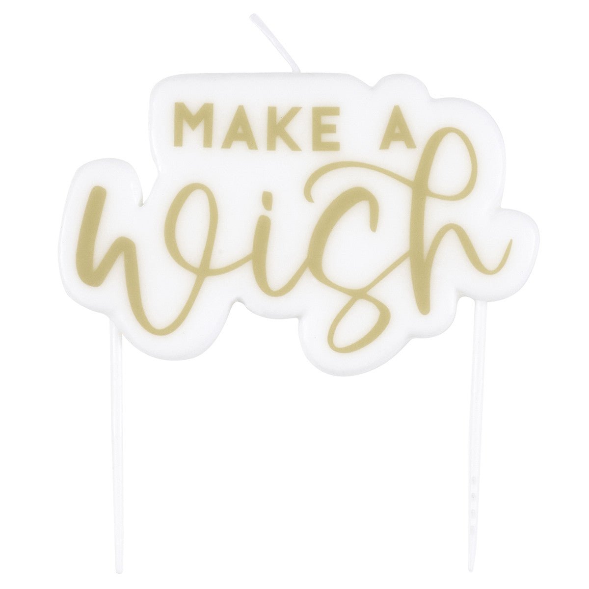 "Make A Wish" Large Pick Candle - The Party Marketplace
