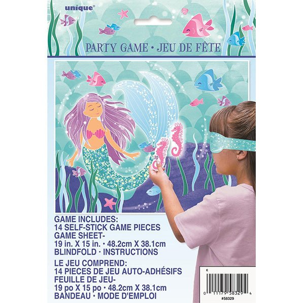Mermaid Blindfold Game - The Party Marketplace