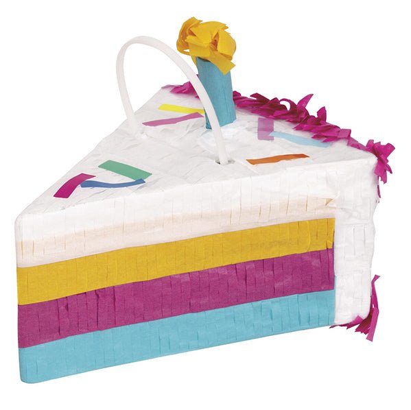 Mini Piñata - Cake Slice - The Party Marketplace