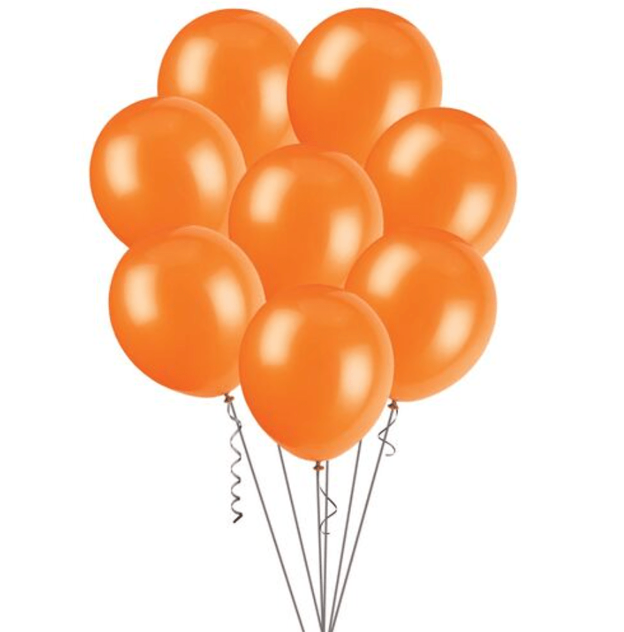 Orange Decorator Balloons 30cm (Pack of 25) - The Party Marketplace