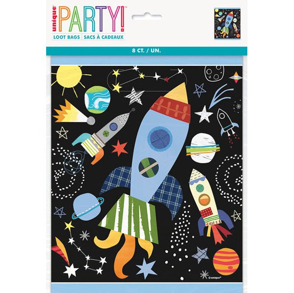 Outer Space Loot Bags (Pack of 8) - The Party Marketplace