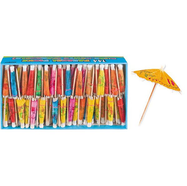 Parasol Picks (Pack of 144) - The Party Marketplace