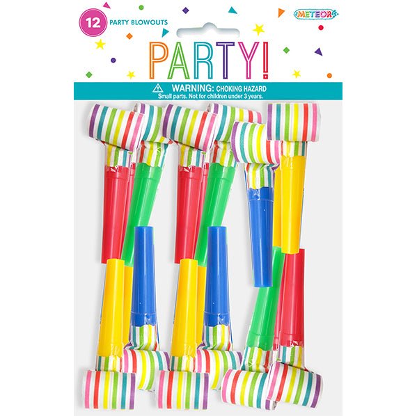 Party Blowouts (Pack of 12) - The Party Marketplace