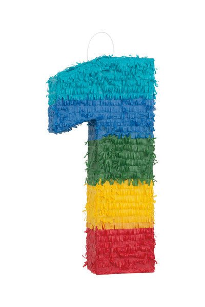 Piñata - Rainbow Number 1 - The Party Marketplace