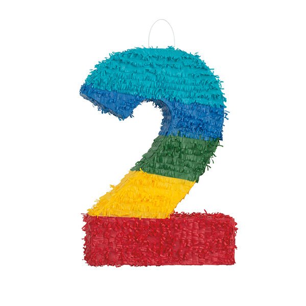 Piñata - Rainbow Number 2 - The Party Marketplace