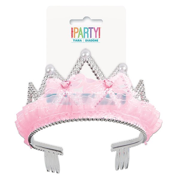 Pink Bows & Ribbons Tiara - The Party Marketplace
