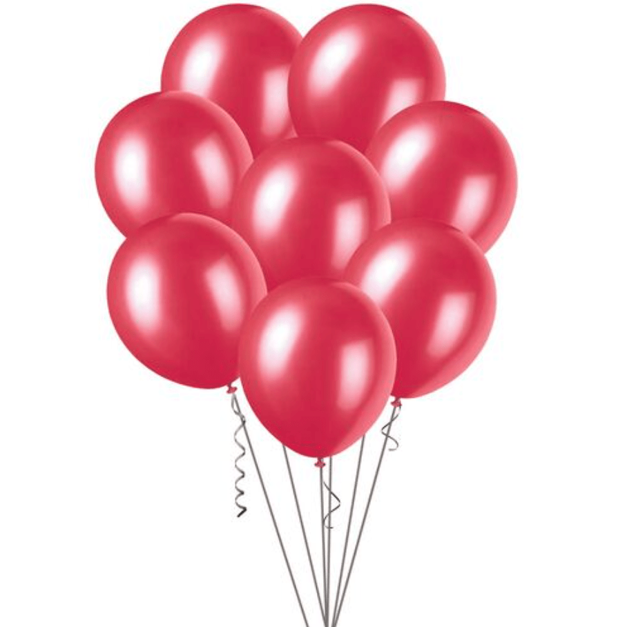 Pink Metallic Balloons 30cm (Pack of 25) - The Party Marketplace