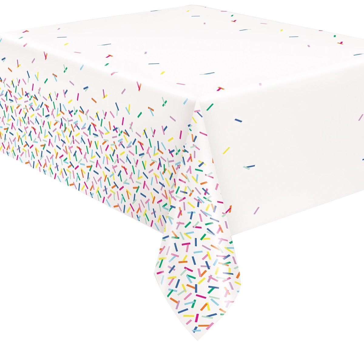 Pink Sprinkles Printed Tablecover 137cm x 213cm - The Party Marketplace