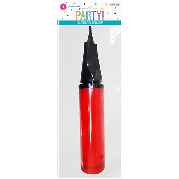 Professional Balloon Pump - Assorted Colours - The Party Marketplace