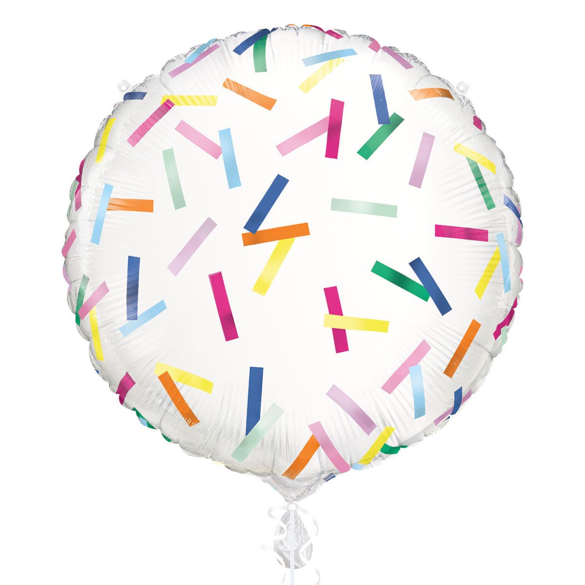 Rainbow Sprinkles Customisable Foil Balloon 63.5cm - The Party Marketplace