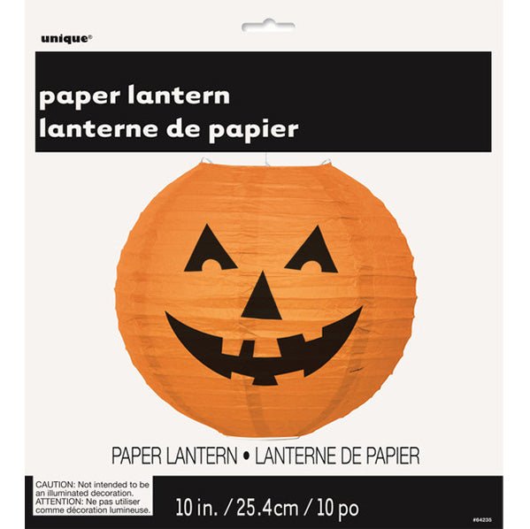 Round Lantern - Pumpkin 25cm - The Party Marketplace