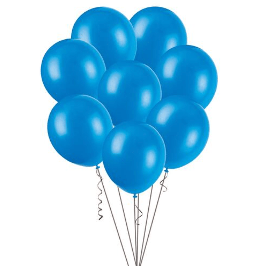 Royal Blue Decorator Balloons 30cm (Pack of 25) - The Party Marketplace