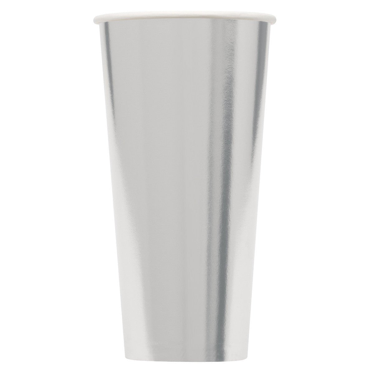 Silver Foil Paper Cups 591ml (Pack of 6) - The Party Marketplace