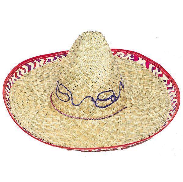 Sombrero with Check Rim - Adult - The Party Marketplace