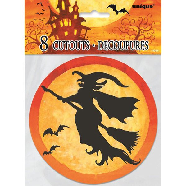 Spooky Hollow - Mini Cutouts (Pack of 8) - The Party Marketplace