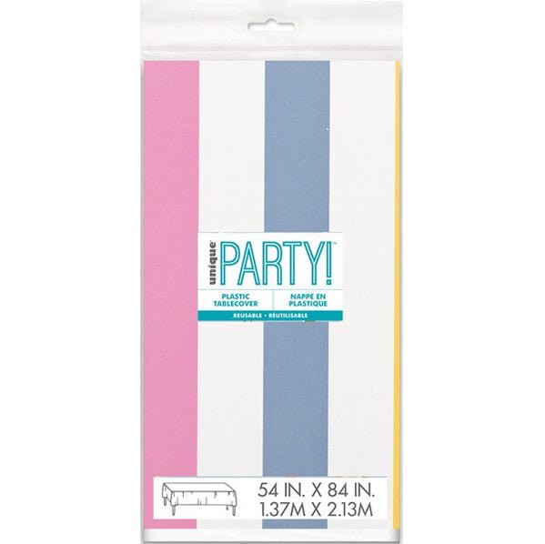 Summer Chic Printed Tablecover 137cm x 213cm - The Party Marketplace