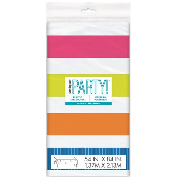 Summer Fun Printed Tablecover 137cm x 213cm - The Party Marketplace