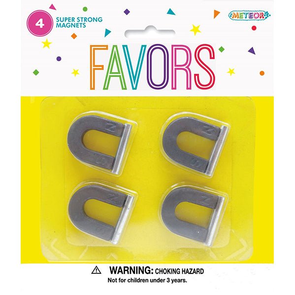 Super Strong Magnets (Pack of 4) - The Party Marketplace