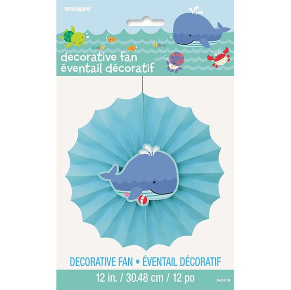 Under The Sea Decorative Fan - The Party Marketplace