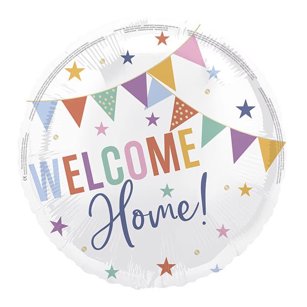 "Welcome Home" Foil Balloon 45cm - The Party Marketplace