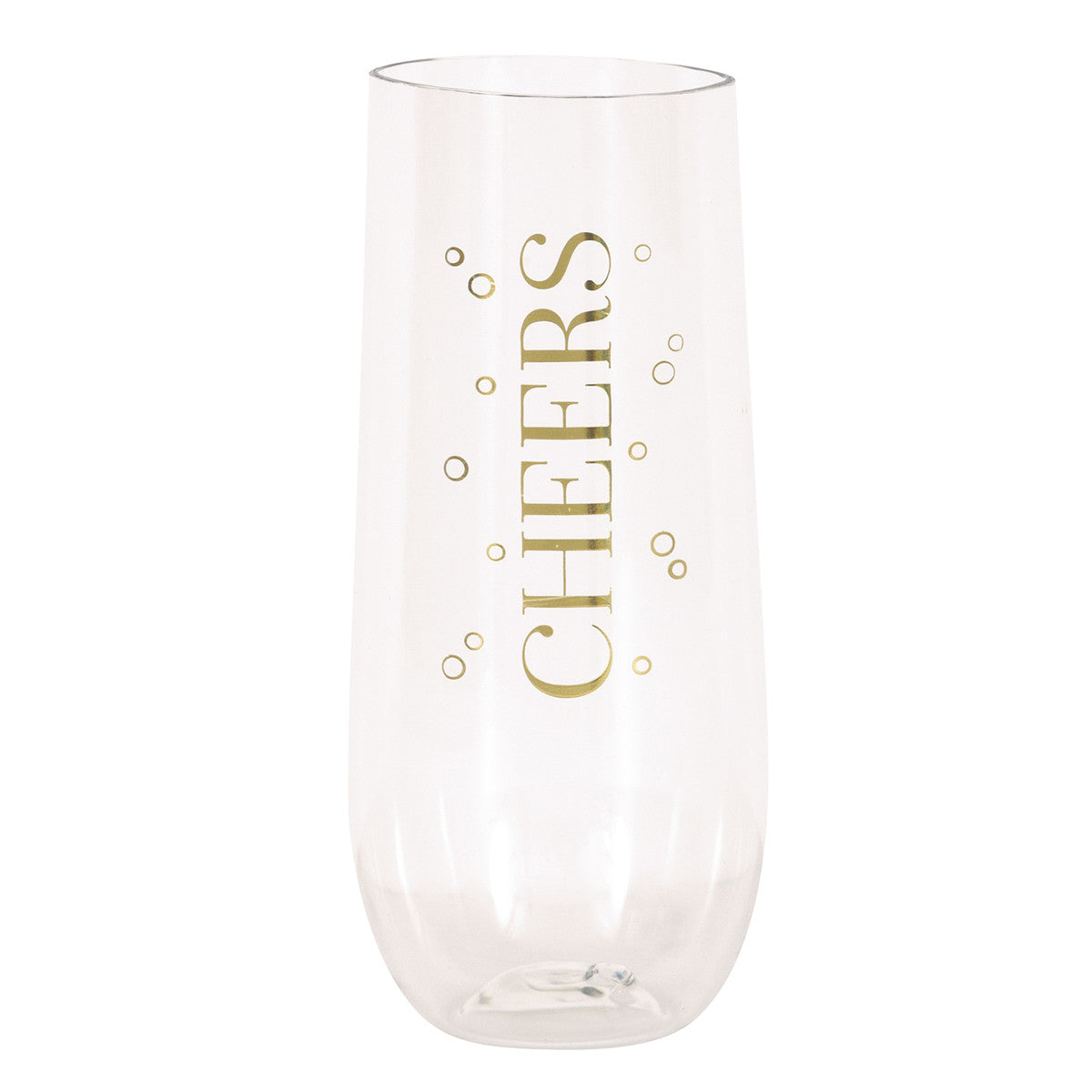 Plastic Stemless Champagne Flute