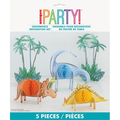 Dinosaur Centrepiece Decoration Kit (Pack of 5)