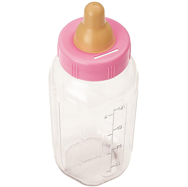 Baby Bottle Bank - Pink (28cm)