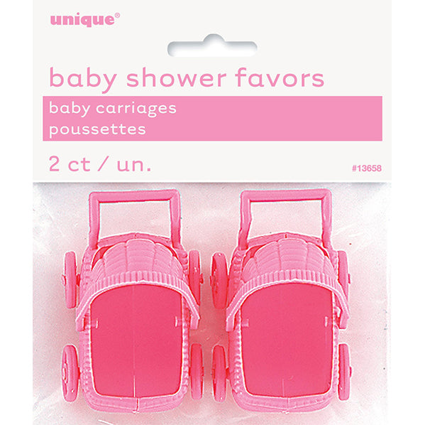 Baby Carriages - Pink (Pack of 2)