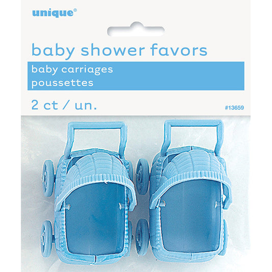 Baby Carriages - Blue (Pack of 2)