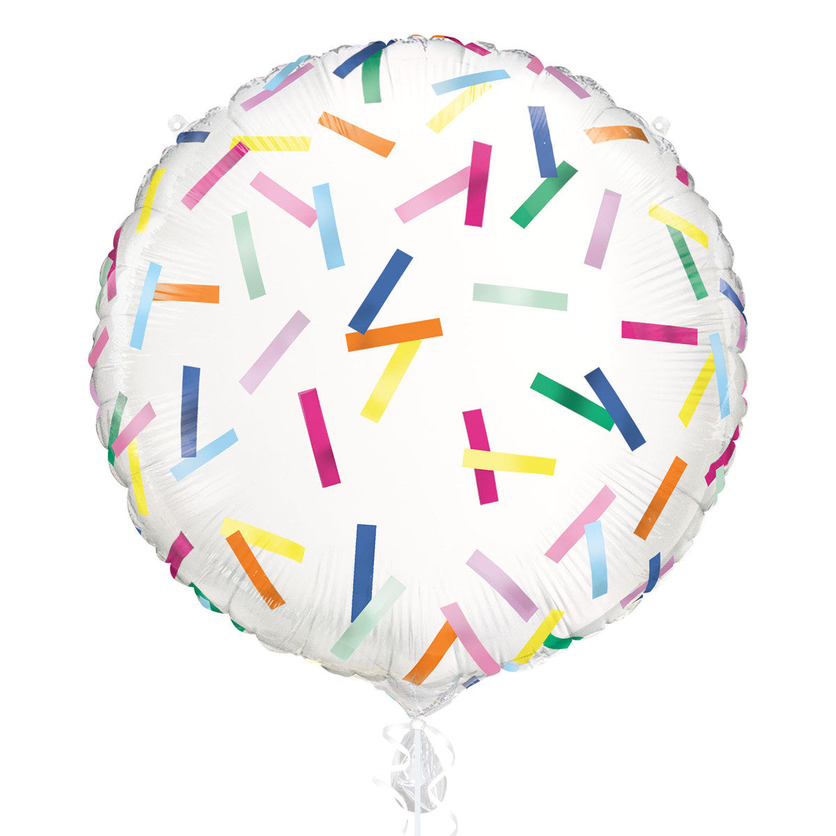 Rainbow Sprinkles Customisable Foil Balloon 63.5cm