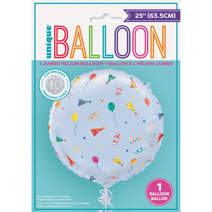 Birthday Mayhem Customisable Foil Balloon 63.5cm