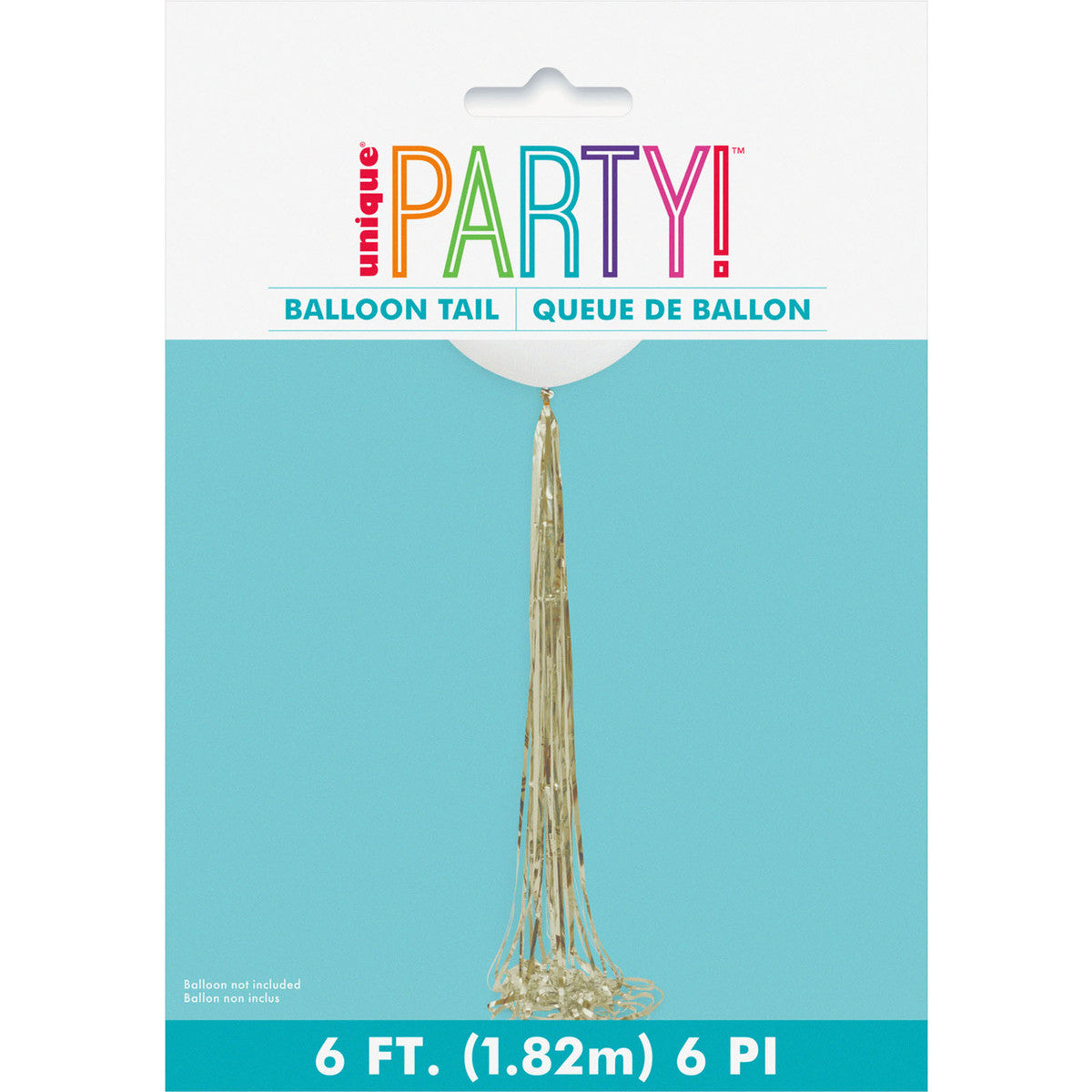 Gold Foil Tassel Balloon Tail 1.82m