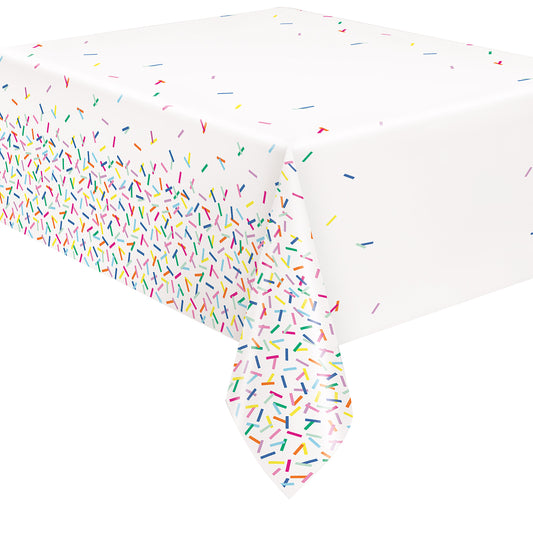 Pink Sprinkles Printed Tablecover 137cm x 213cm