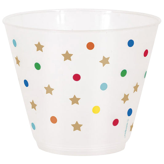 Plastic Tumbler - Dots & Stars (270ml)