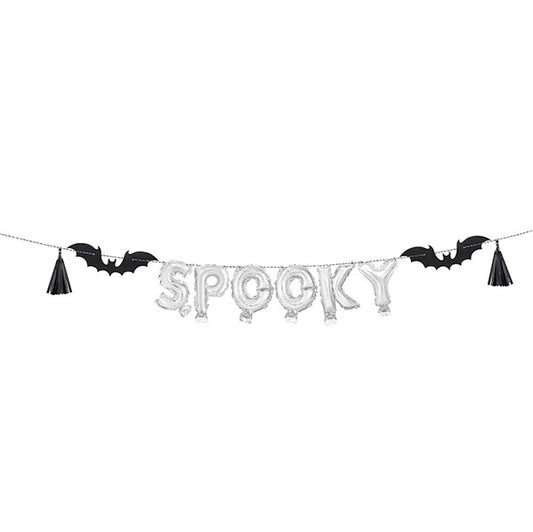 "Spooky" Foil Letter Balloon Kit