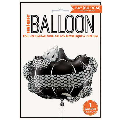 Black Pumpkin & Snake Foil Balloon 60.9cm