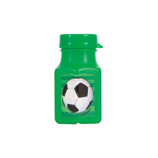 3D Soccer Bubble Bottles (Pack of 4)