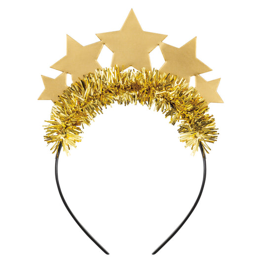 Gold Star Foil Headband