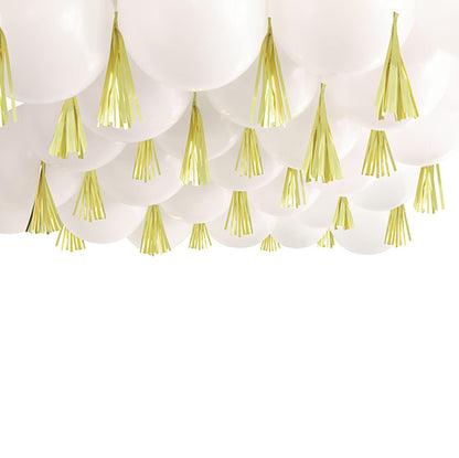 Balloon Ceiling Kit - White & Gold