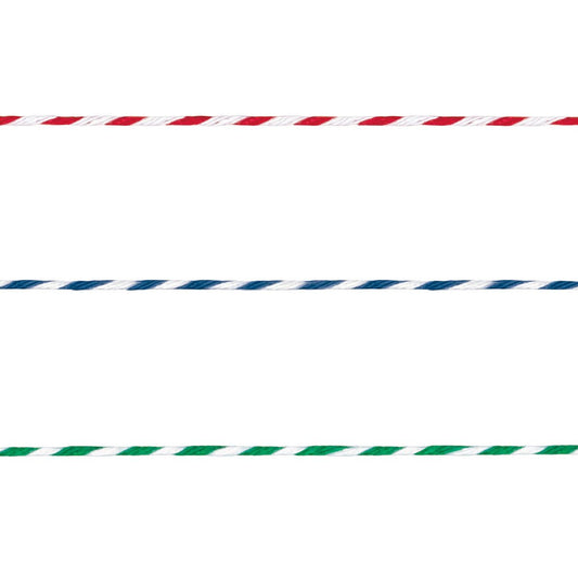 3 Twine Red, Blue, Green 41.4m - The Party Marketplace