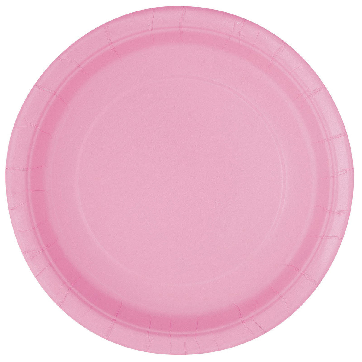 Lovely Pink Paper Plates 18cm (Pack of 8)