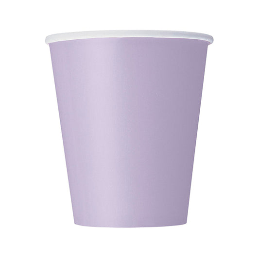 Lavender Paper Cups 270ml (Pack of 8)