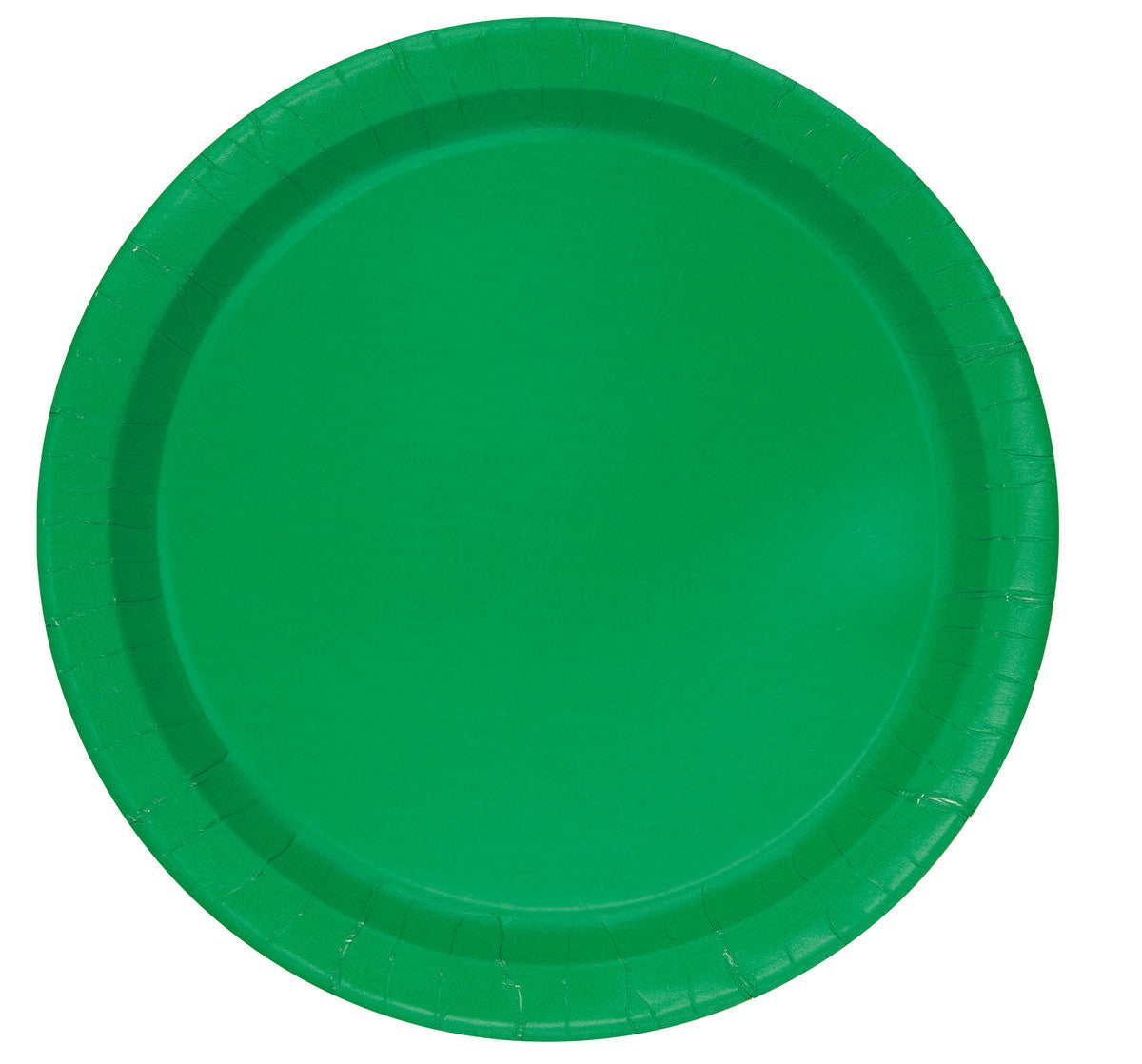 Emerald Green Paper Plates 23cm (Pack of 16)