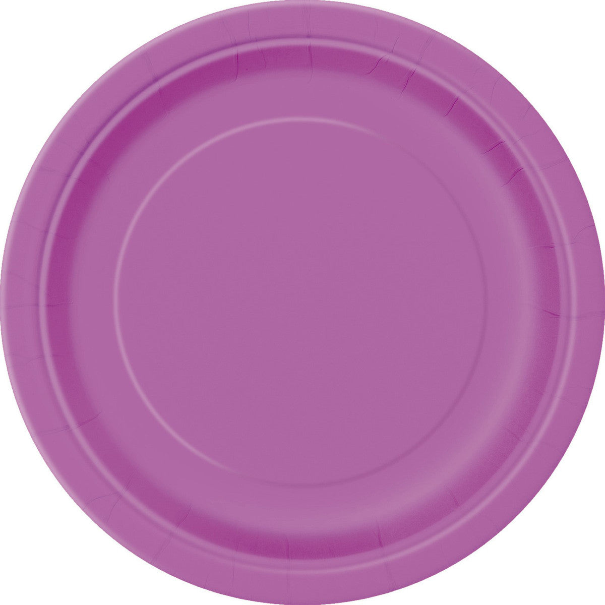 Pretty Purple Paper Plates 23cm (Pack of 8)