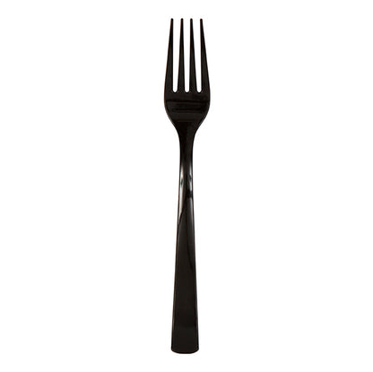 Midnight Black Forks (Pack of 18)