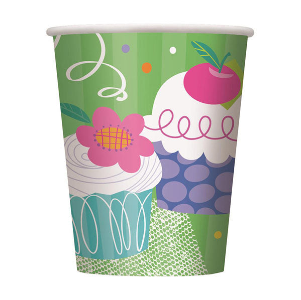 Cupcake Paper Cups 270ml (Pack of 8)