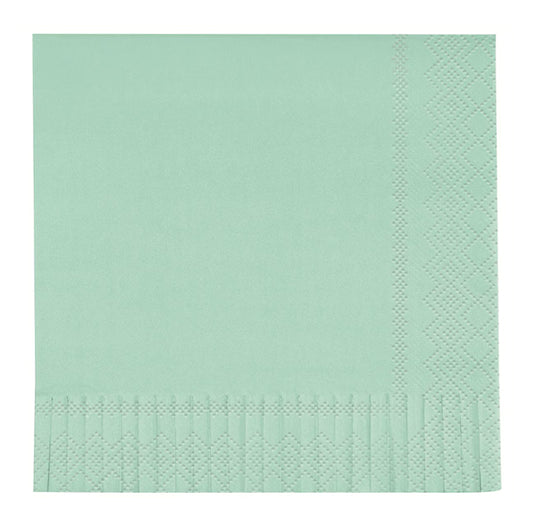 Cool Mint Fringe Luncheon Napkins (Pack of 16)