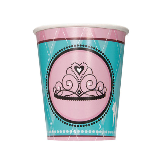 Fairytale Princess Paper Cups 270ml (Pack of 8)