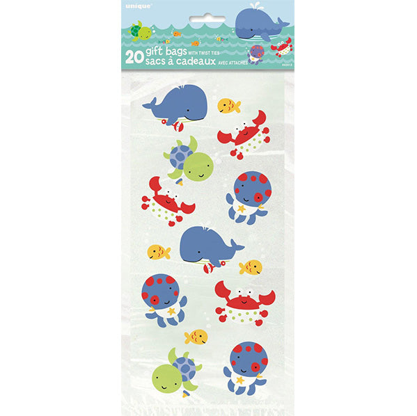 Under The Sea Pals Cello Bags (Pack of 20)