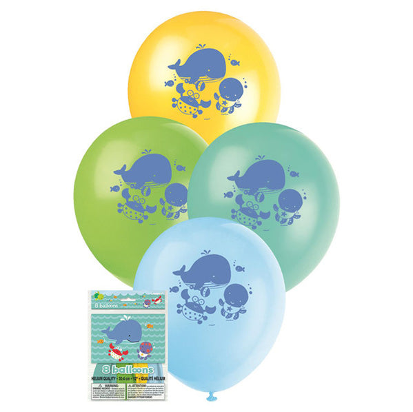 Under The Sea Balloons 30cm (Pack of 8)